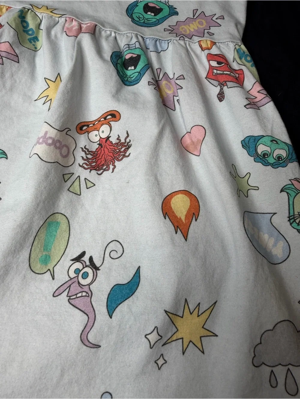 H&M Disney Inside Out Tank Dress  Size  Light Blue 8/10